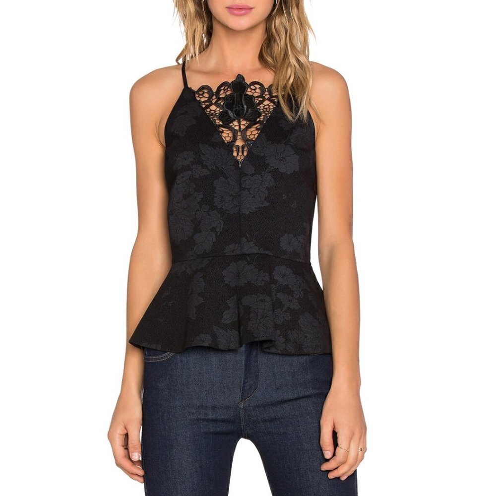 1. State Lace Scuba Top Size S - Picture 1 of 8